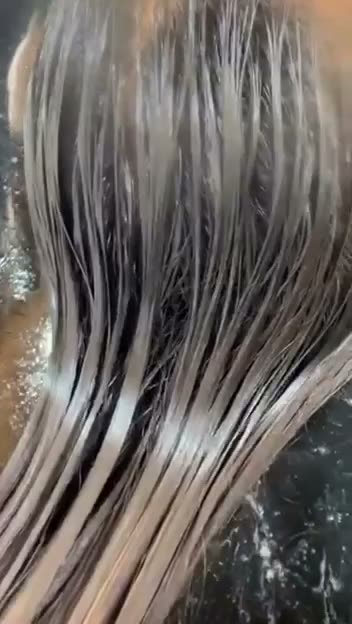 Tratamiento capilar de spa, detalle del cabello